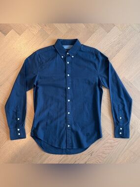 Rag & Bone Fit 2 Slim Navy Button-Down Shirt XS – New Without Tags